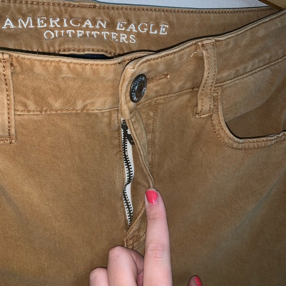 American Eagle Skinny Camel Pant - Picture 4 of 5